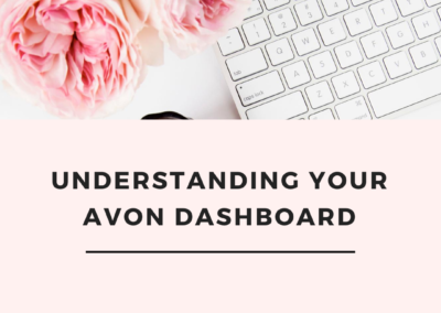 Your Avon Dashboard-For Avon Reps