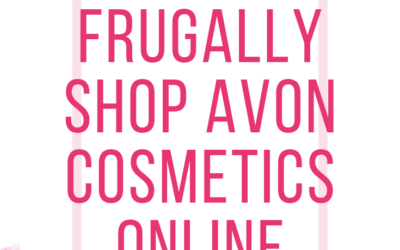 How To Frugally Shop Avon Cosmetics Online